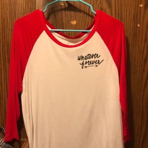 Whatever forever American Eagle shirt